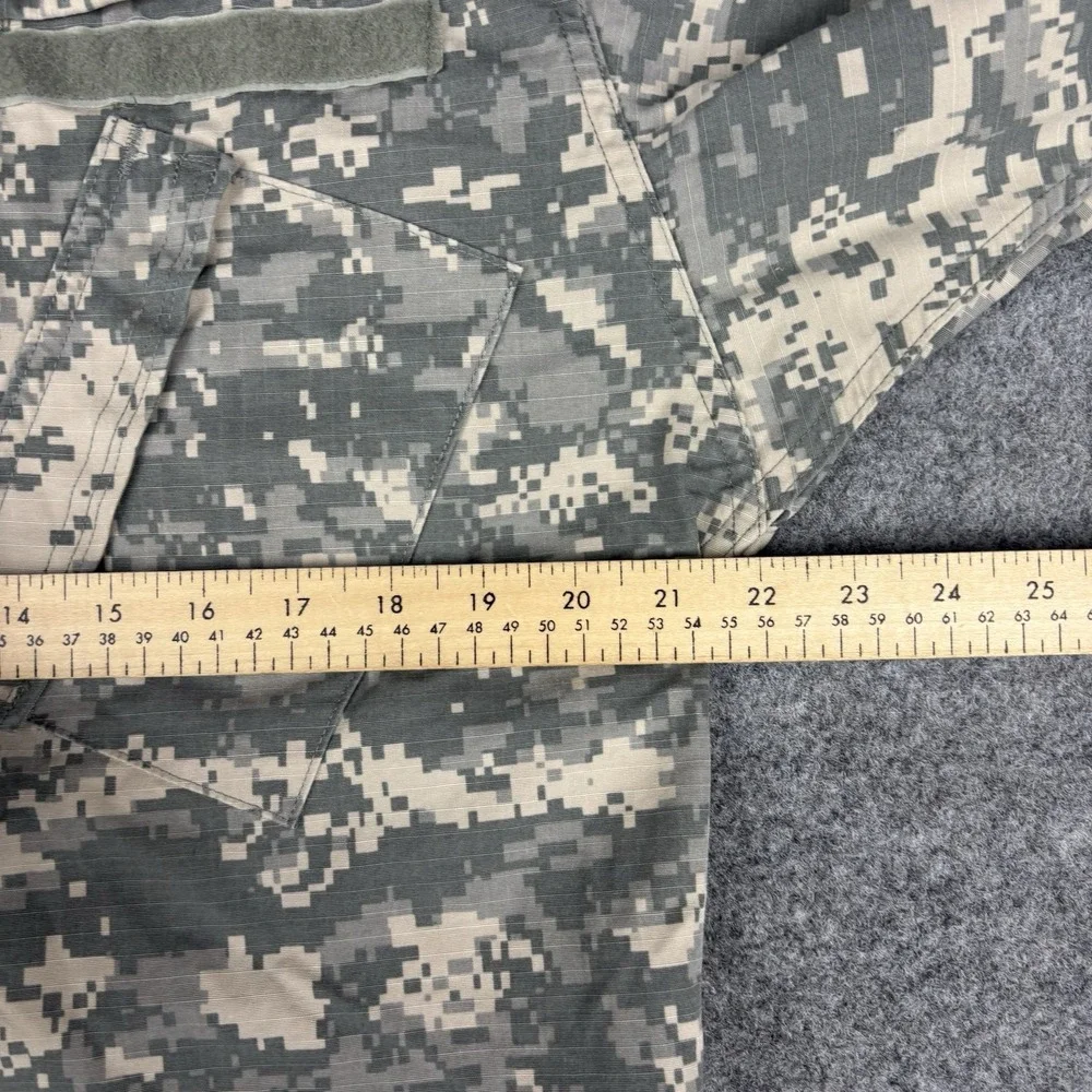 Army Combat Jacket Small Regular Tactical Full Zip Uniform‎ Digital Camo Ripstop